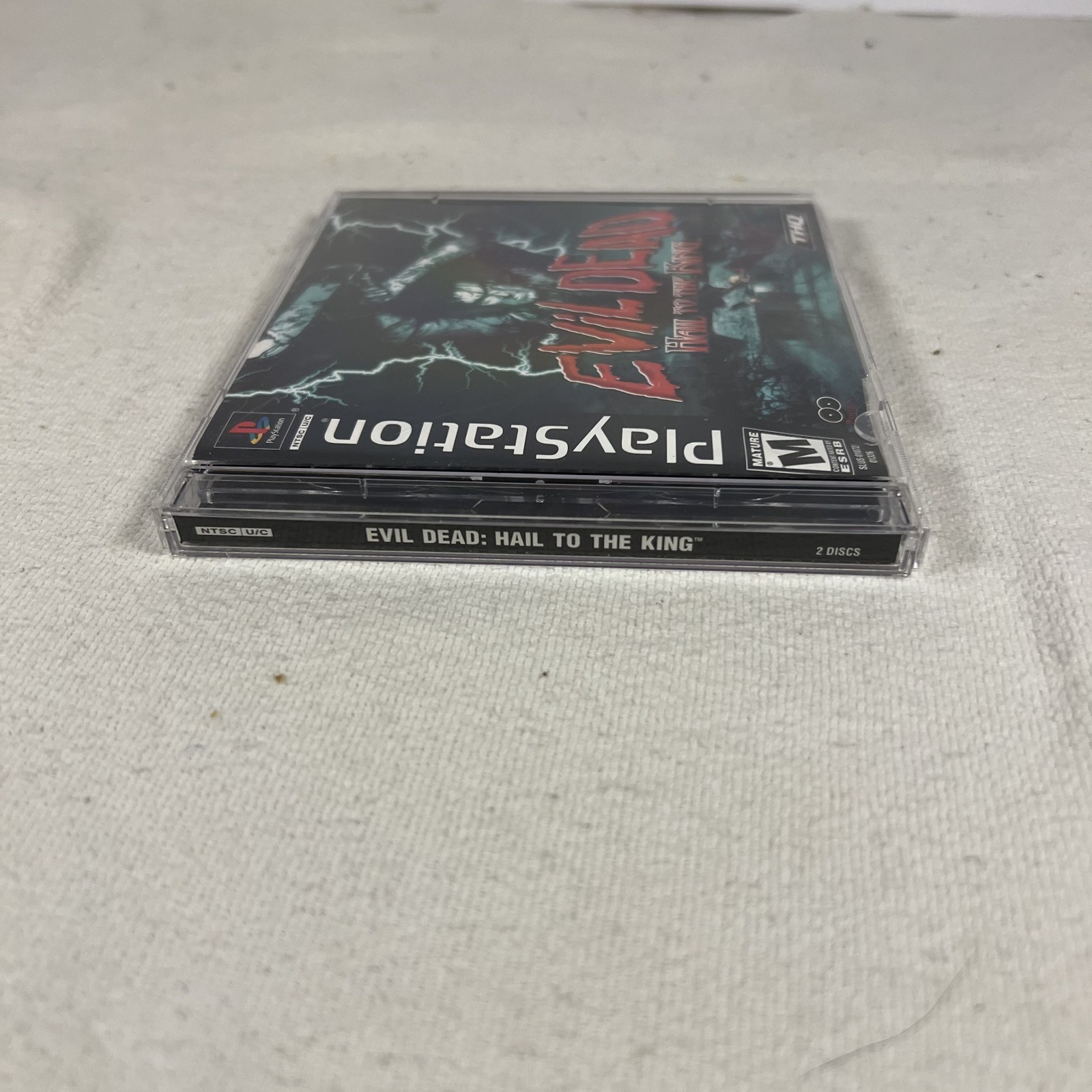 Evil Dead Hail to the King Sony PlayStation PS1 Video Game CIB Survival Horror