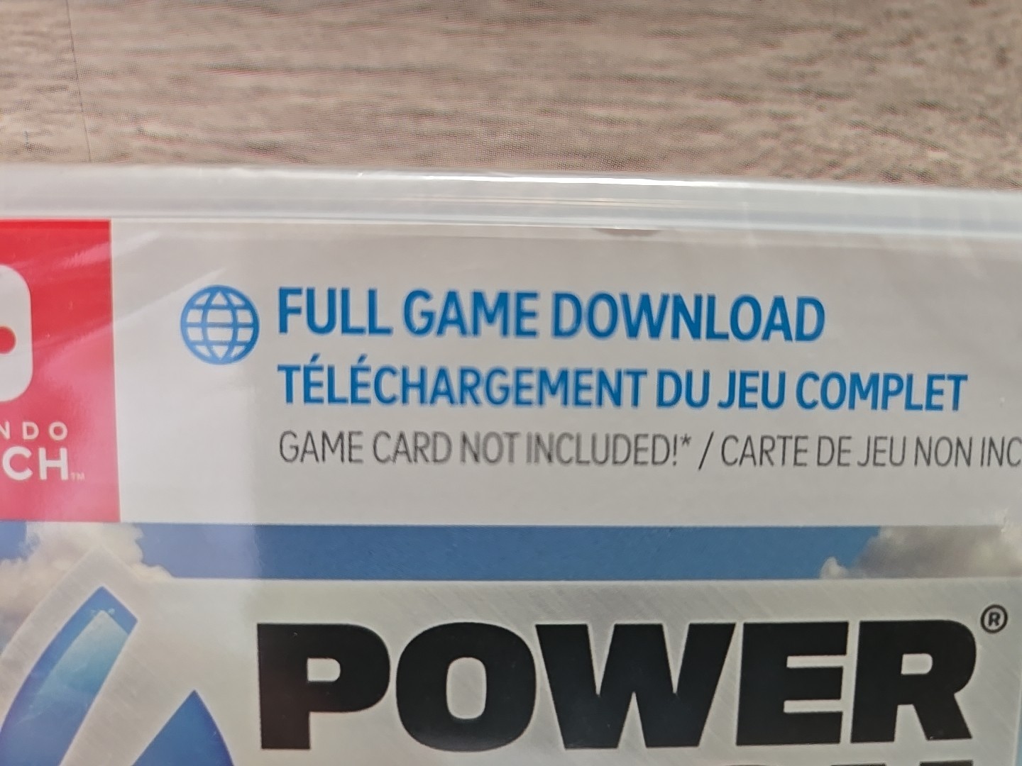 PowerWash Simulator Nintendo Switch (code-in-box) GAME CARD NOT INCLUDED – New