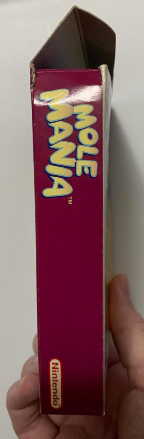 Mole Mania Nintendo Game Boy GB Authentic Box and Manual Only NO GAME