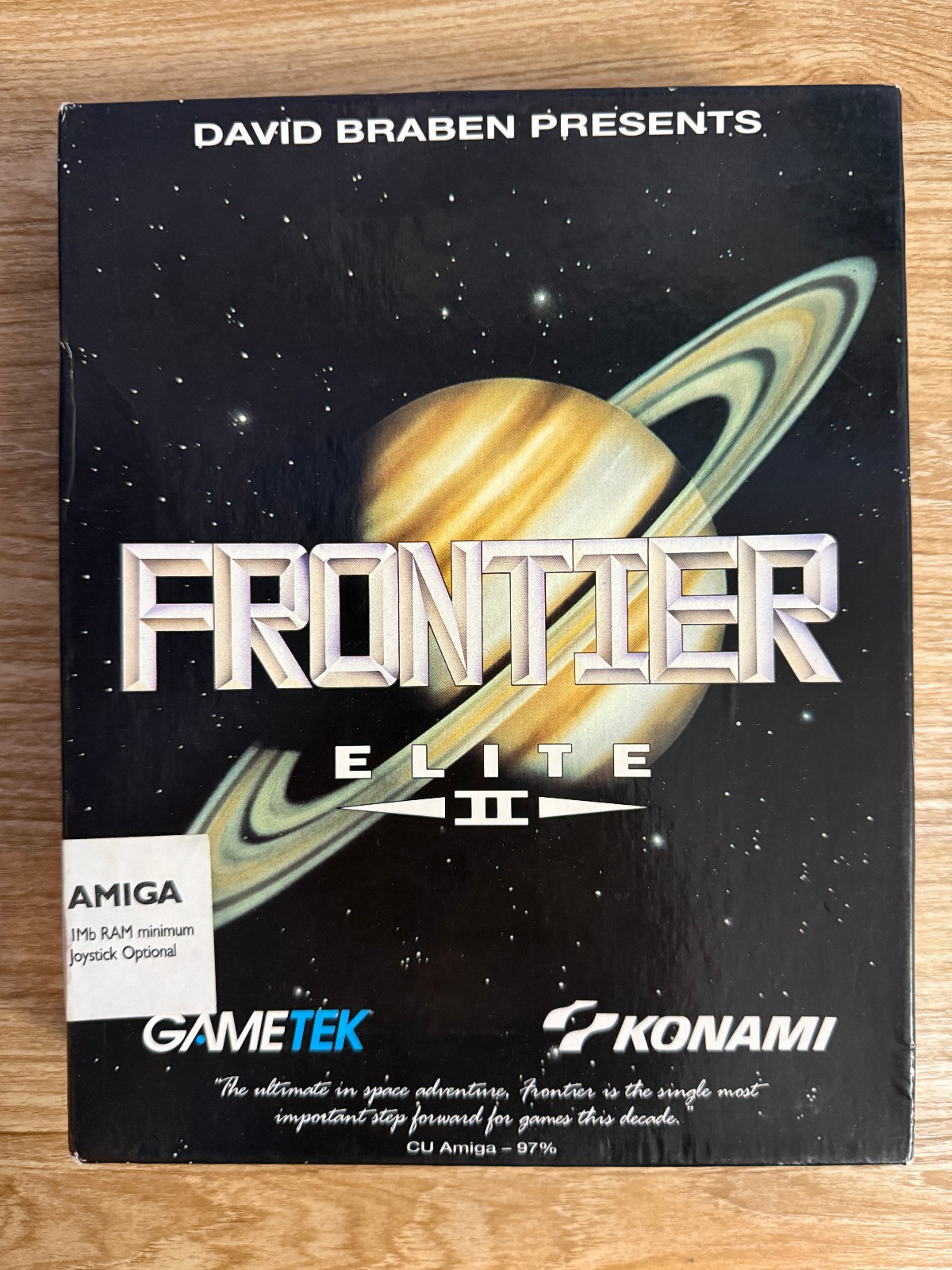 Frontier Elite II (Big Box, Good, David Braben, 1993, Amiga) Missing Map