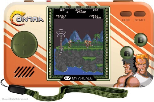 My Arcade DGUNL-3281 Contra Pocket Player Handheld Portable Game System [New ]