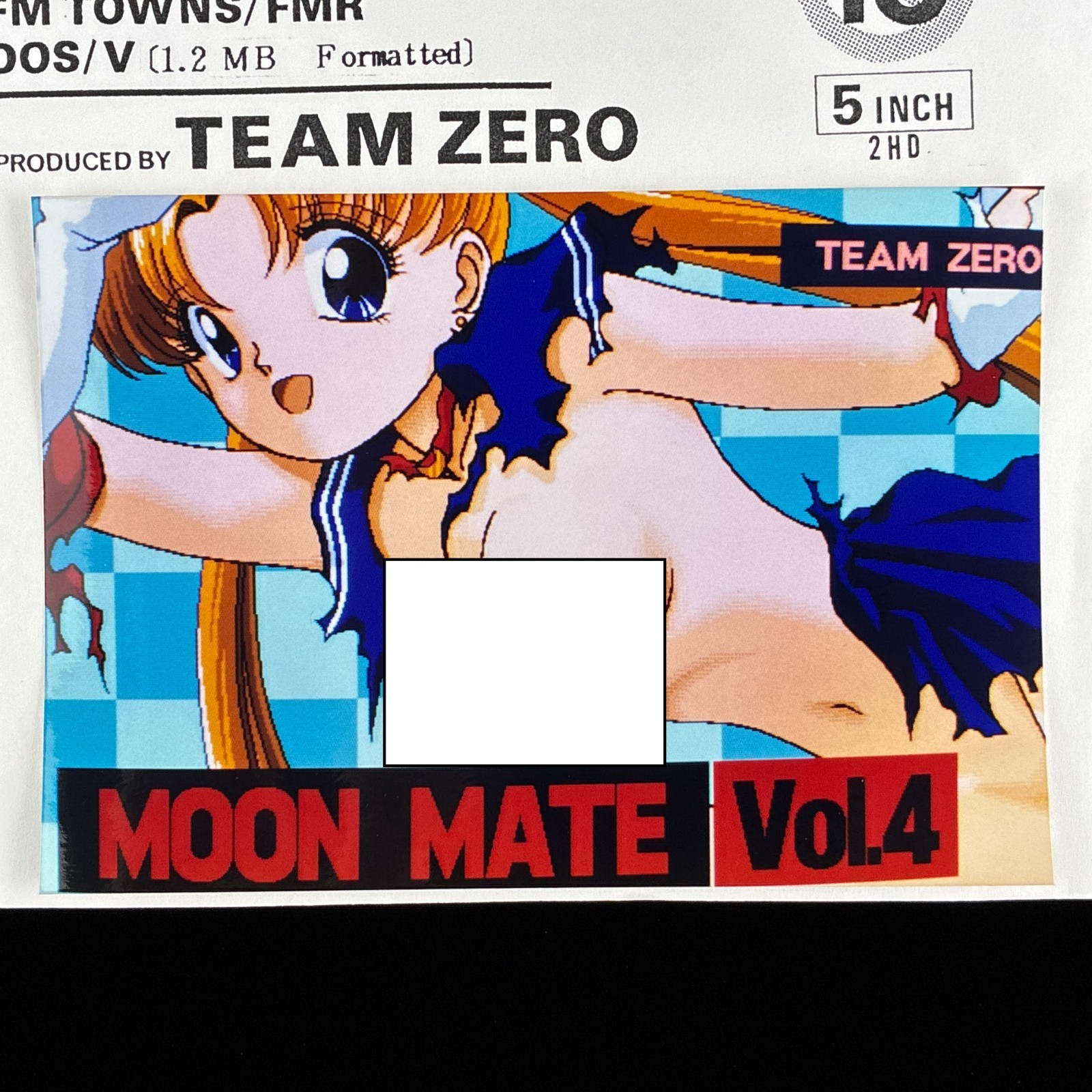 MOON MATE VOL. 4 Sailor Moon 5″ PC-98 X68000 Doujin CG Collection Artbook Japan