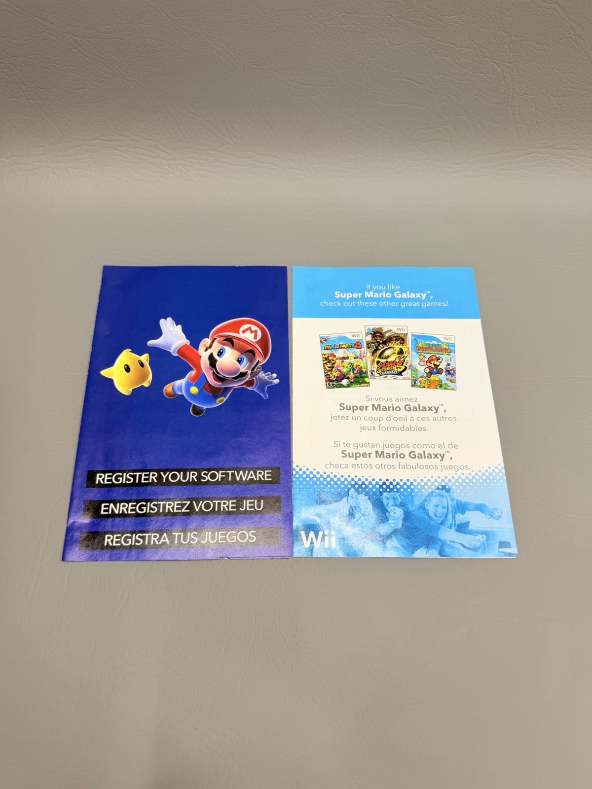 Super Mario Galaxy Nintendo Wii Complete CIB – Top Quality + 1yr Warranty