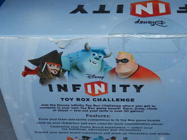 new no warranty Disney Infinity Toy Box Challenge Starter Pack nintendo 3DS 3 ds