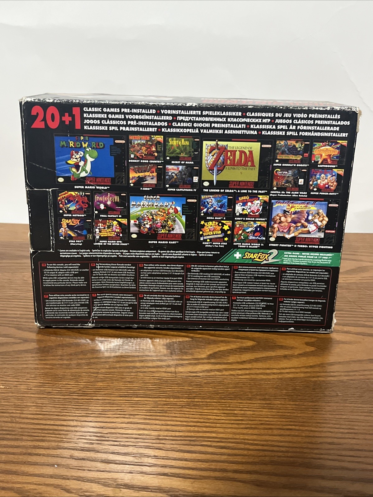 Super Nintendo Entertainment System SNES Classic Mini – PAL Edition