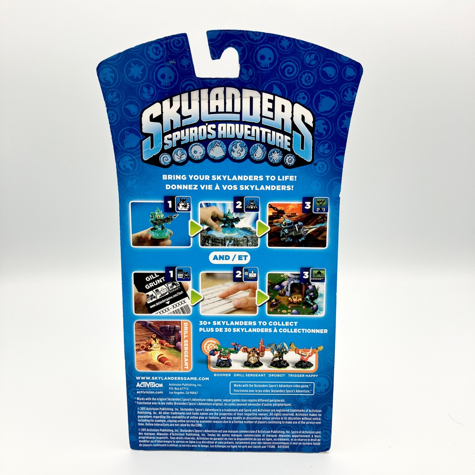 Skylanders Spyros Adventure Red Drill Sergeant Figure Walmart Variant NEW SEALED