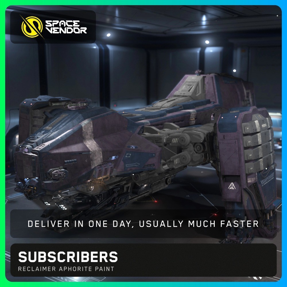 Star Citizen – Reclaimer Aphorite Paint – Space Vendor