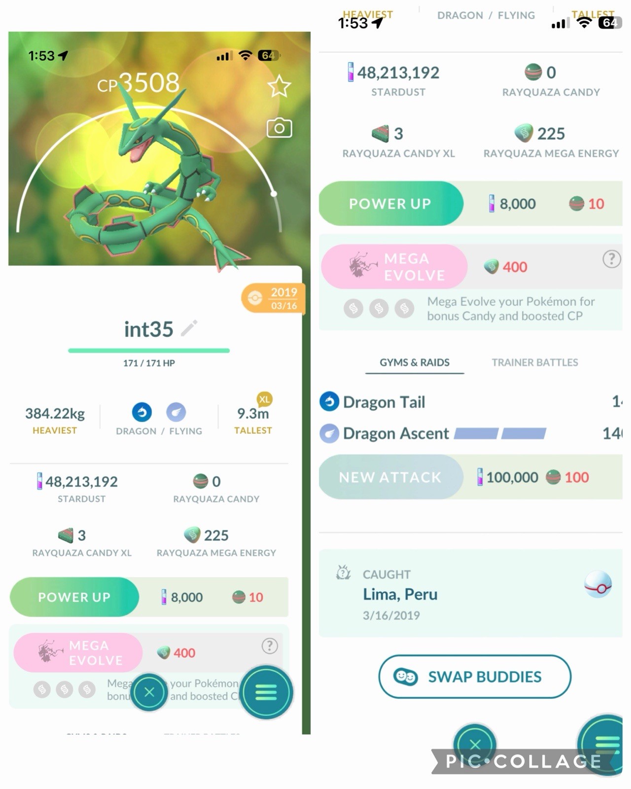 Rayquaza 2019 – DRAGON ASCENT✨ Lucky GUARANTEED ✨Registered Or 1 Million