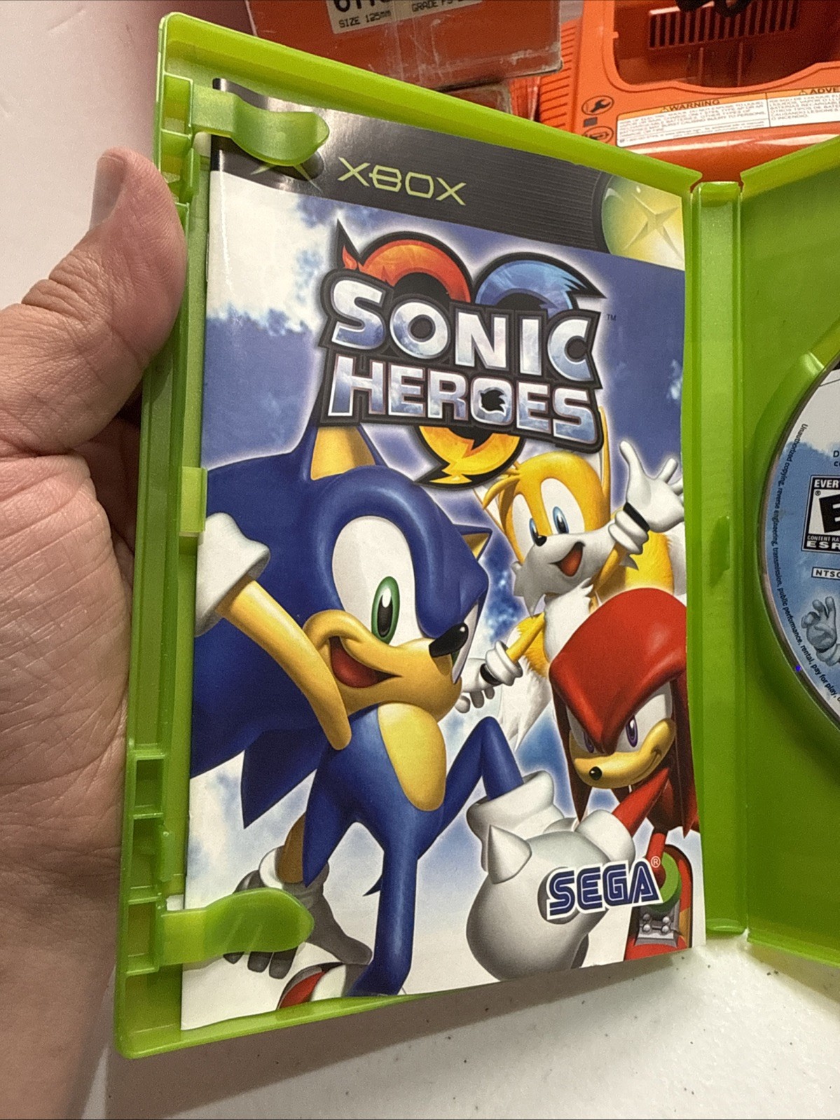 Sonic Heroes (Microsoft Xbox, 2004) Cib