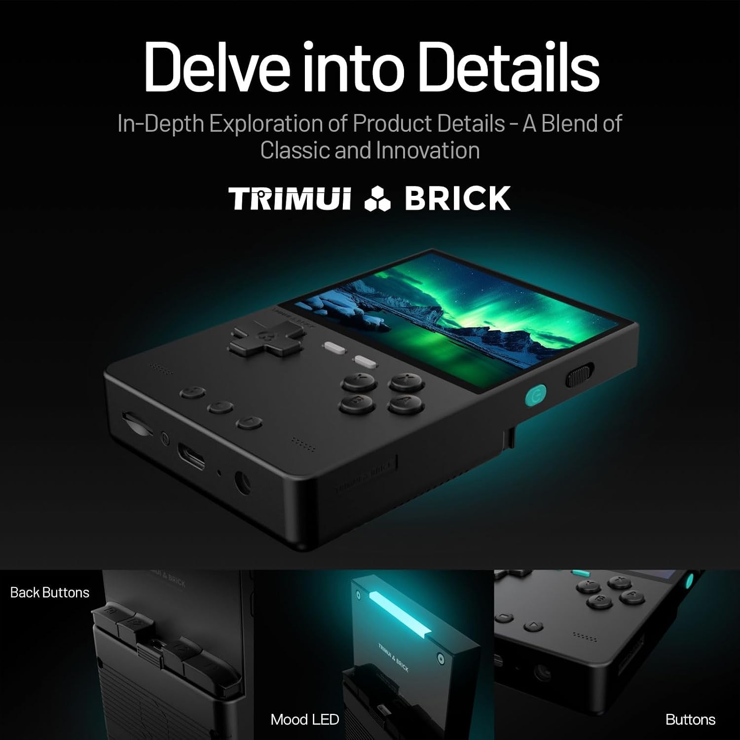 Trimui Brick 3.2 1024×768 Black 64GB