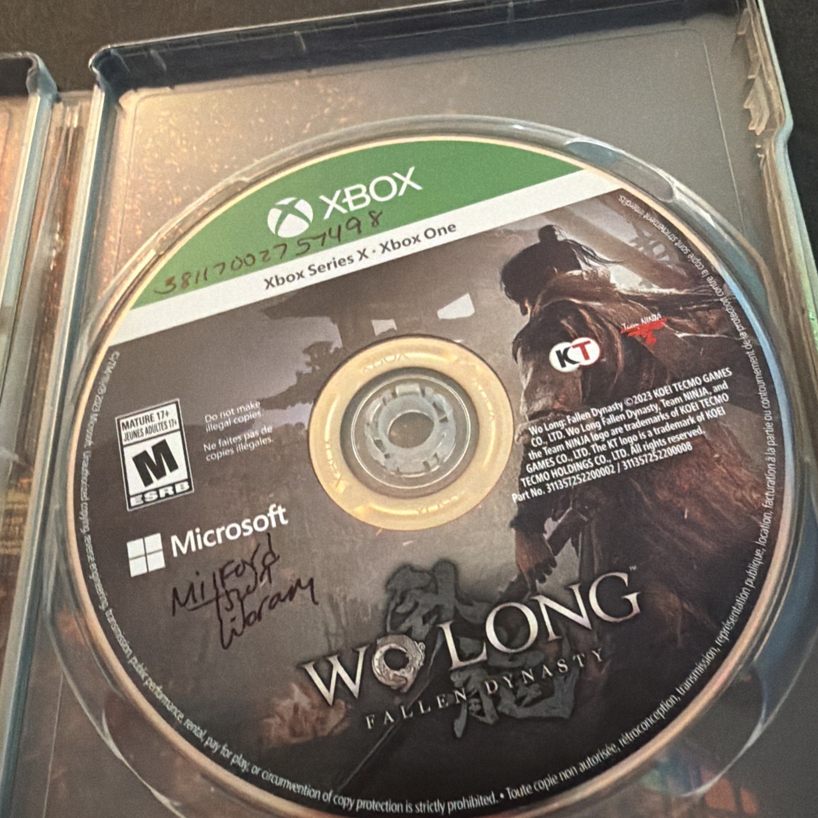 Wo Long Steelbook Launch Edition (Xbox Series / One) -tested Library 250