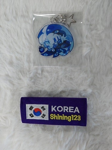 Cookie run kingdom Acrylic keyring 5pcs/korea