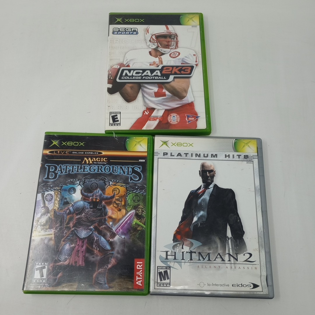 Lot Of 21 OG XBOX Games With Cases (UNTESTED) See Pics!