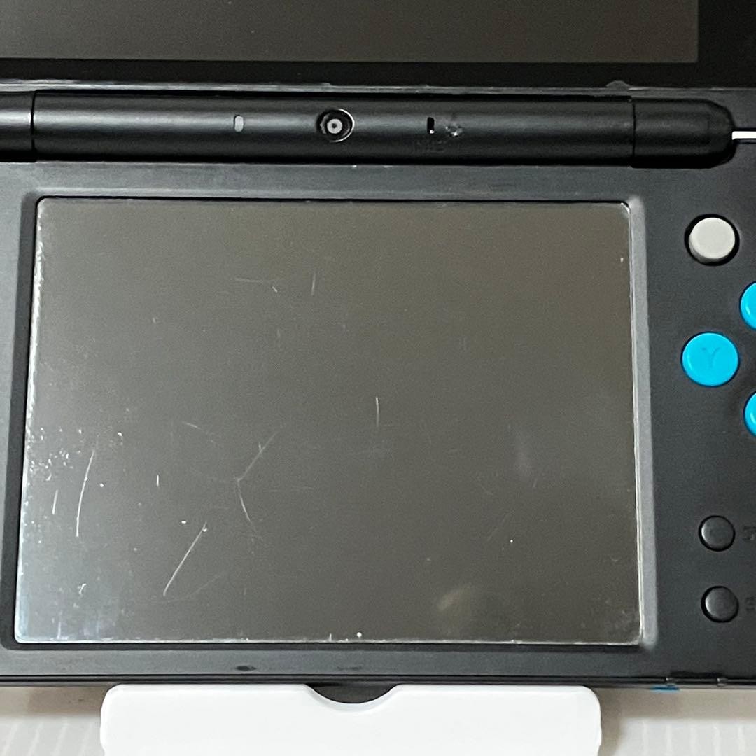 Tested and Factory Reset New 2DS LL Black x Turquoise Console