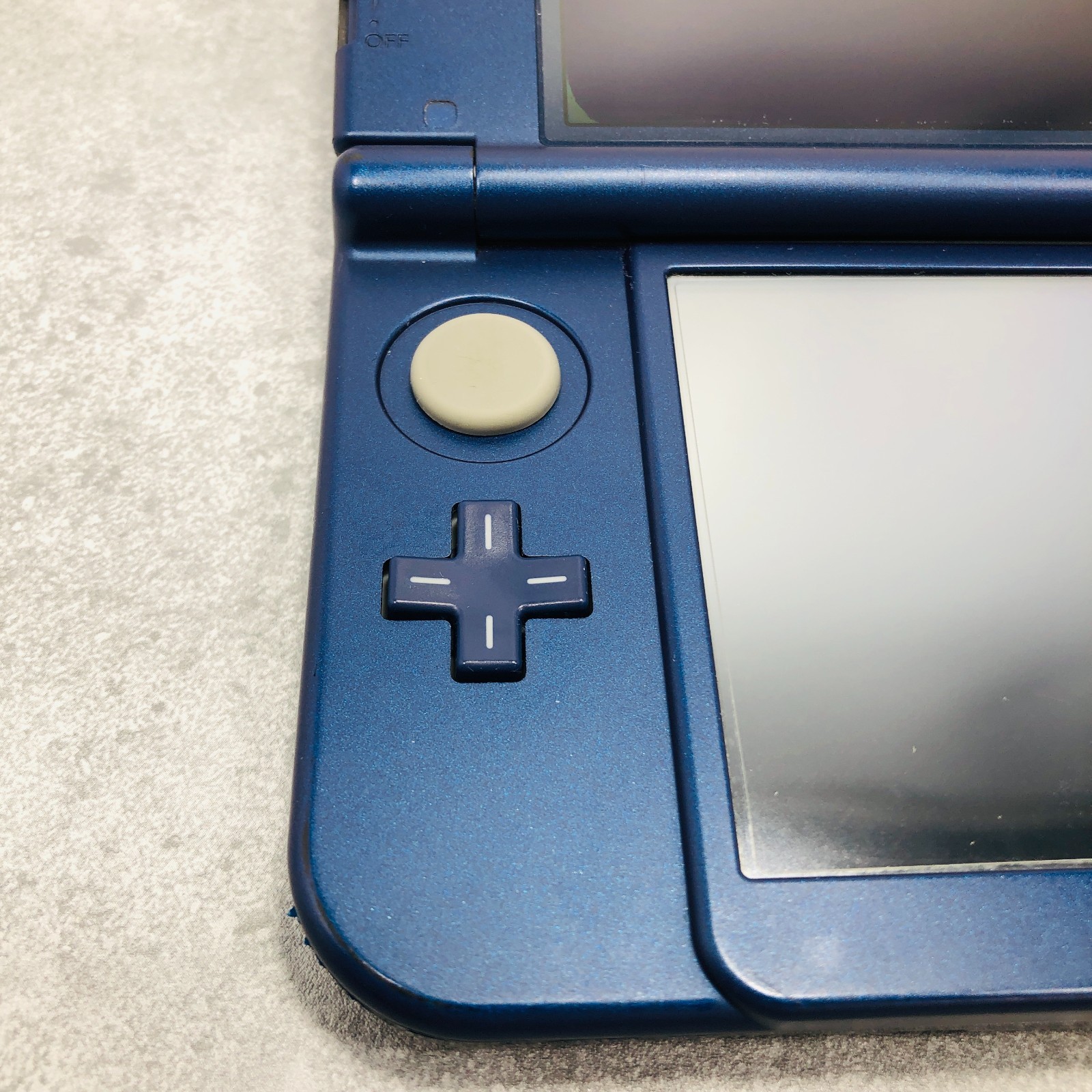 [Top IPS / EX+1] New Nintendo 3DS LL XL Metallic Blue console Japan NTSC-J 06-85