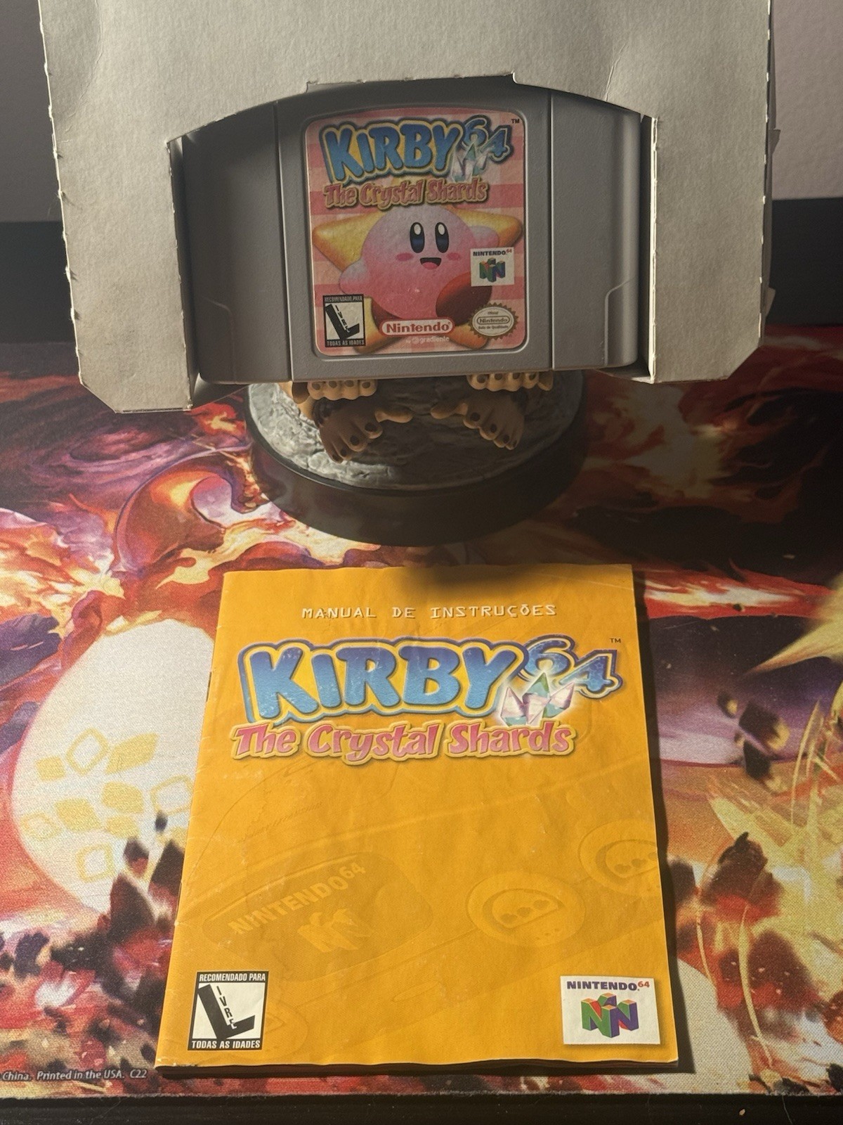Kirby 64 the Crystal Shards Nintendo 64, Brazil Version Very Rare.