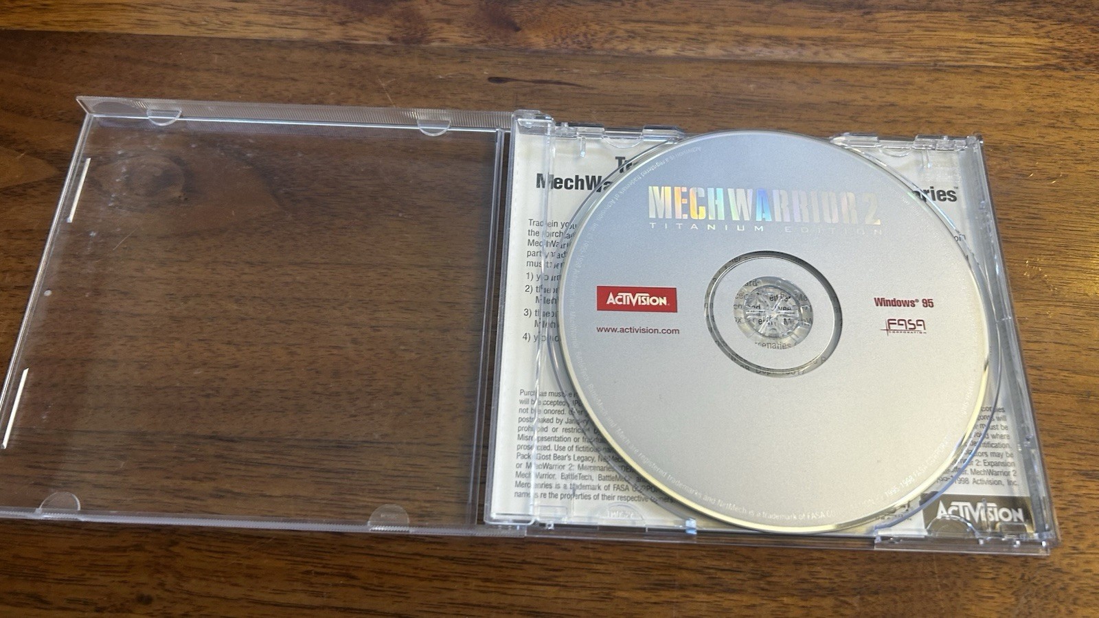 MechWarrior 2 Titanium Edition – Windows – Activision 1998
