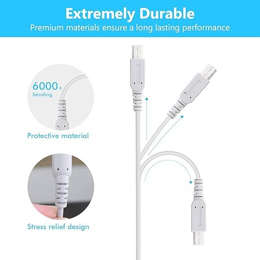 AC Adapter Home Wall Charger Cable for Nintendo DSi/ 2DS/ 3DS/ DSi XL System