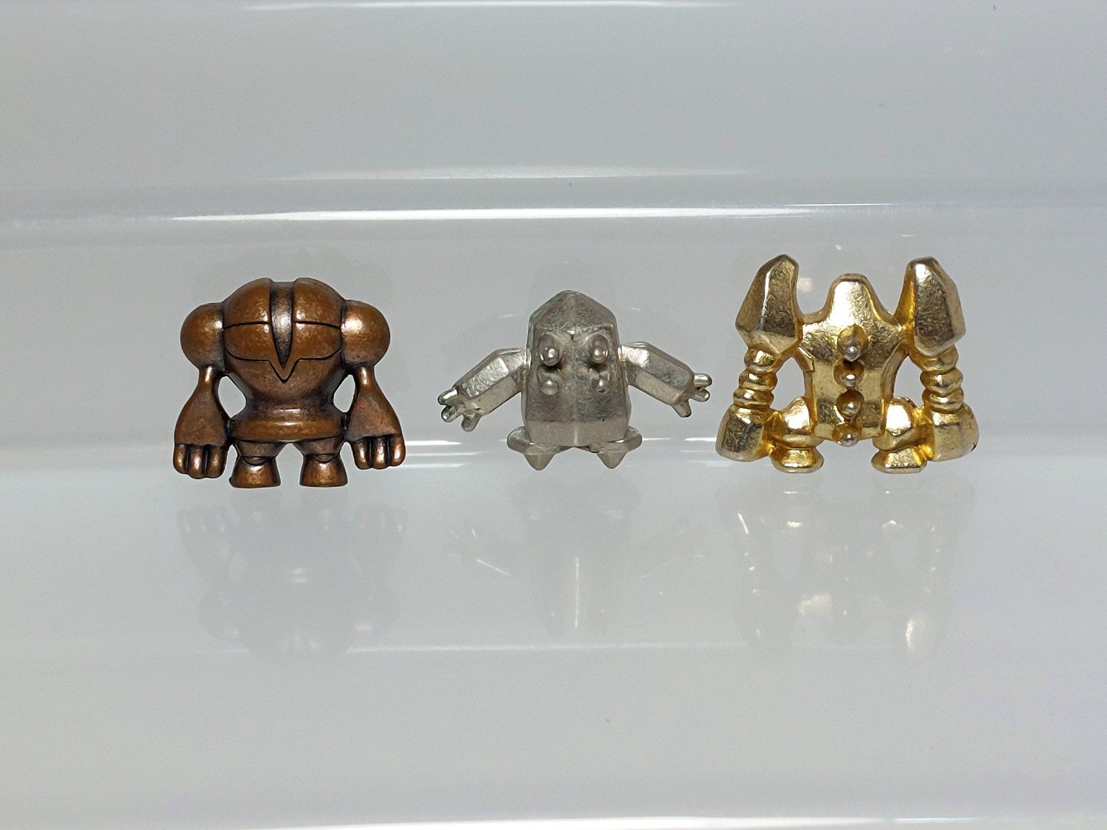 Registeel Regice Regirock Pokemon Metal Collection Figure Kyodo B05 0.8-0.9in