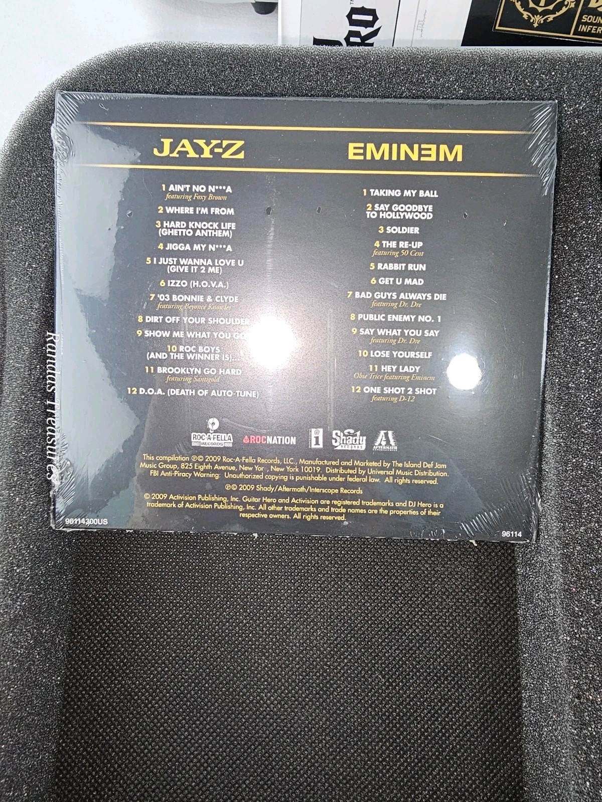 DJ Hero — Renegade Edition (Nintendo Wii, 2009) Jay-Z & EMINEM New Open Box