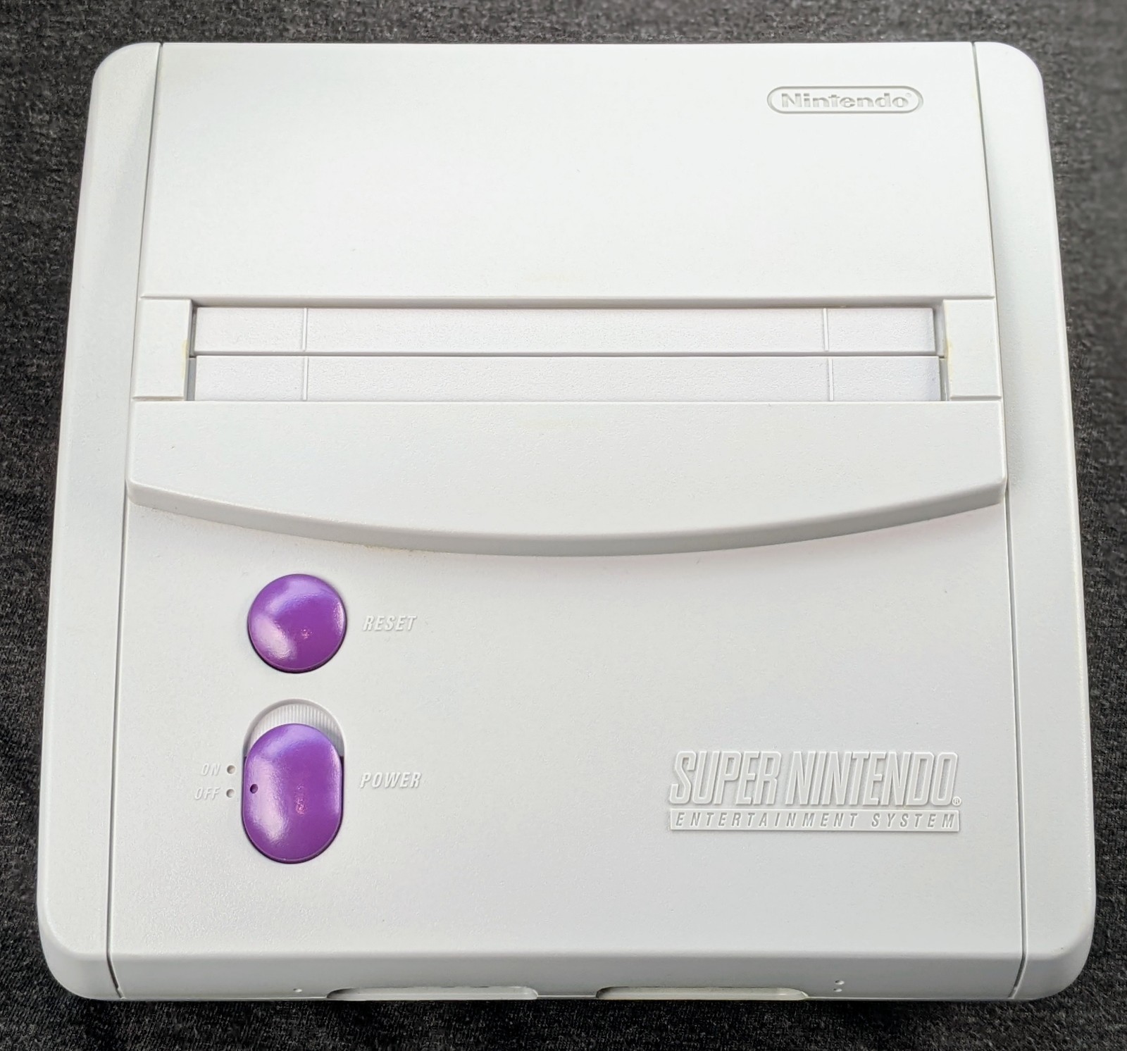 Super Nintendo Jr. SNES Mini Console SNS-101 OEM-Console Only W/ Cover ~Tested