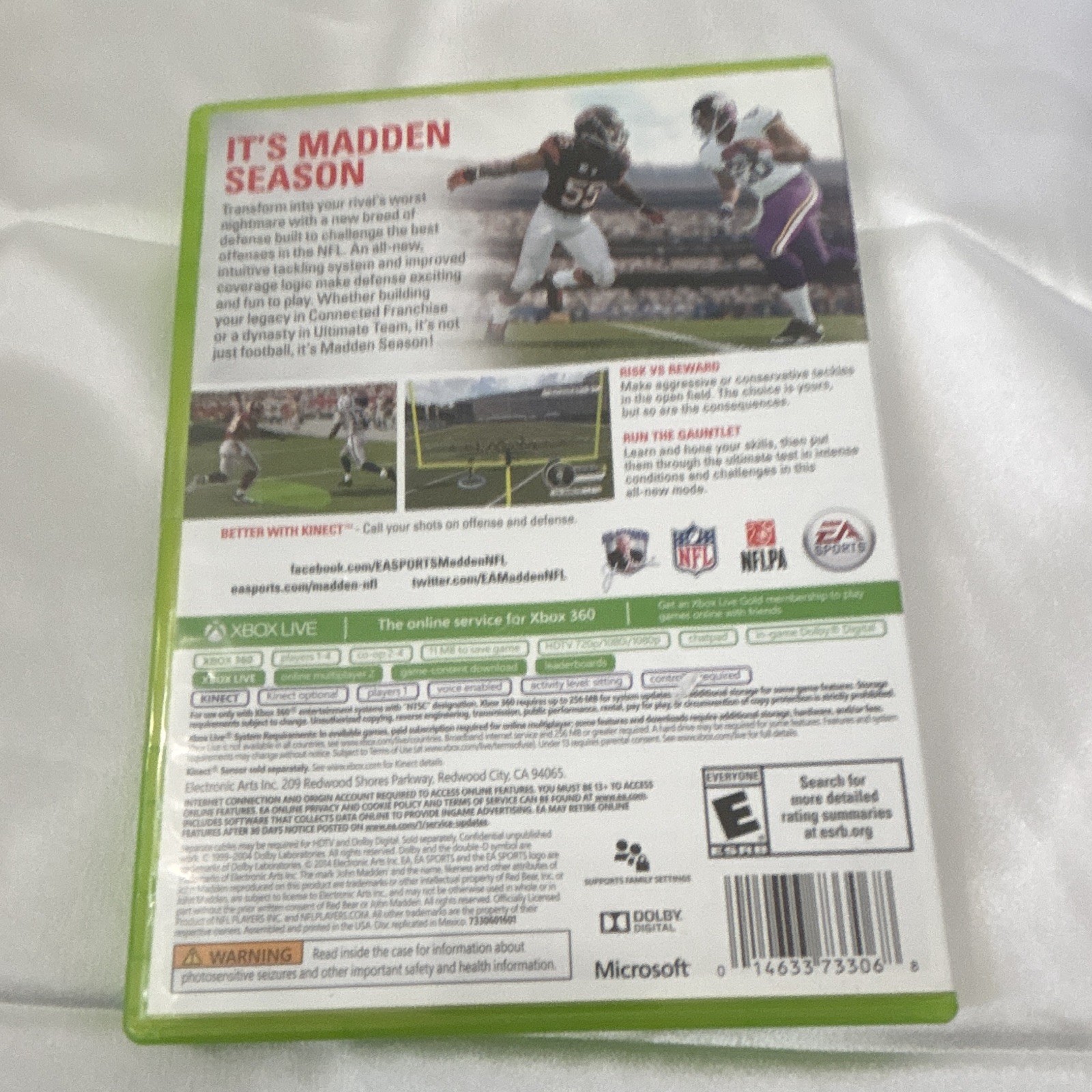 Ea sports xbox 360 better with Kinect sensor games madden fifa
