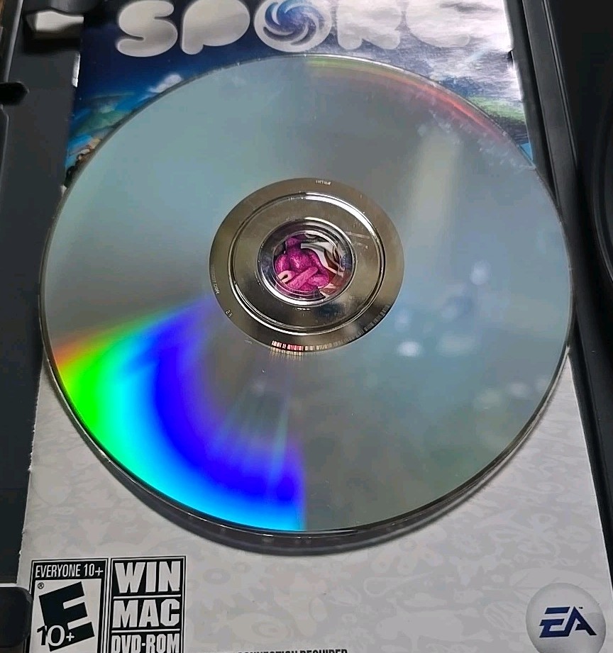 Spore + Spore Creature Creator Windows/Mac 2008 Complete Manual CIB PC~Rated E