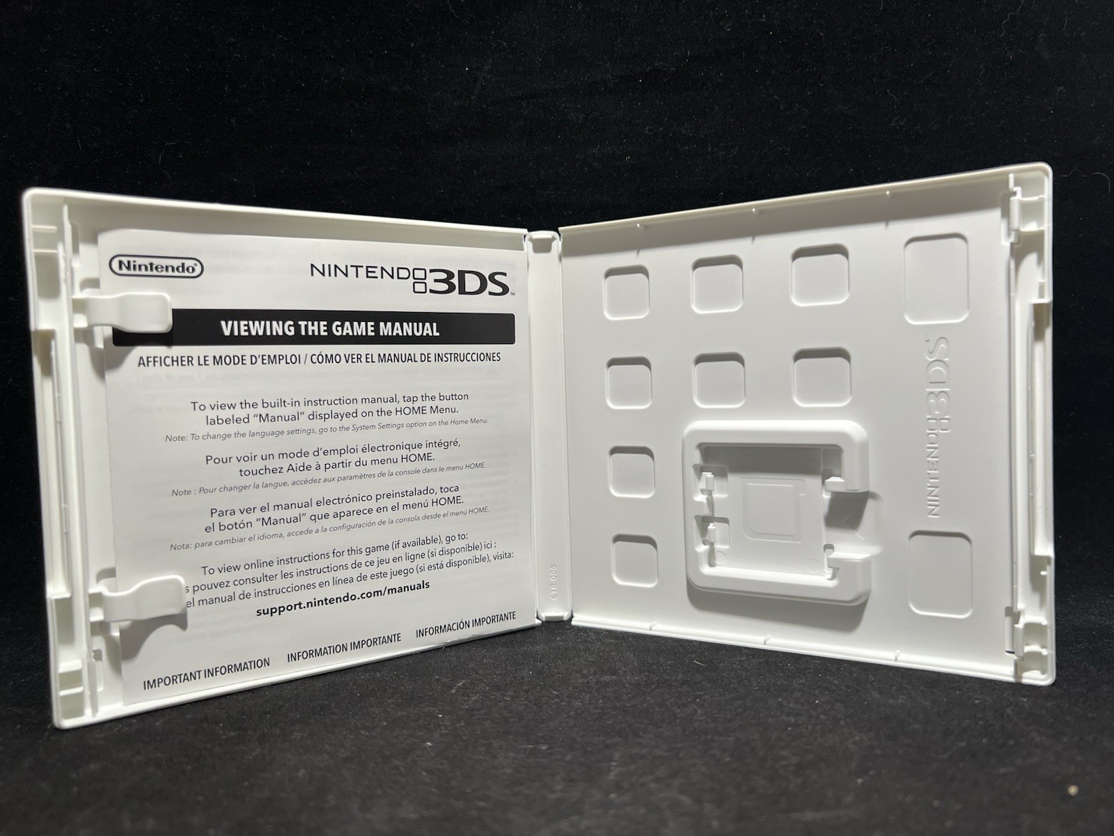 Mario Sports Superstars Nintendo 3DS Game – Case & Inserts Only, No Card