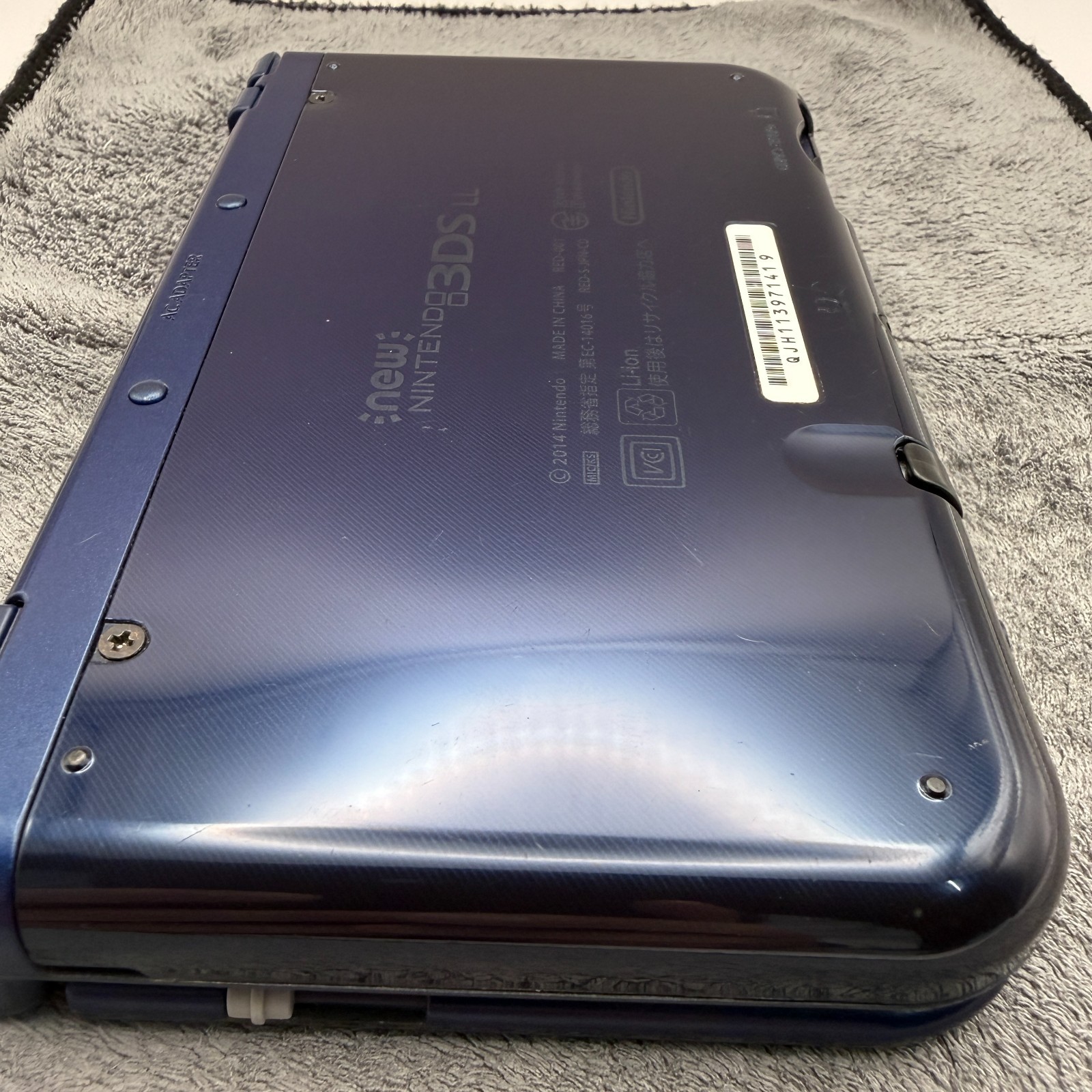 【Excellent5】Nintendo NEW 3DS LL XL Blue Handheld Used Game Console From Japan