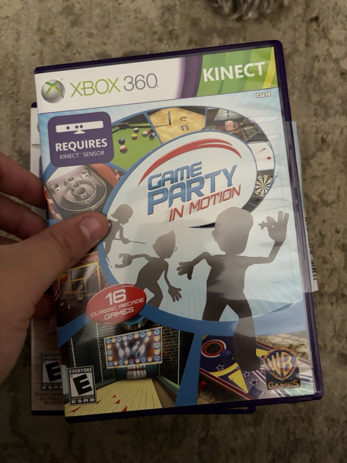 Microsoft Kinect Adventures! Xbox 360 (2010) E, NTSC-U/C, Kinect bundle