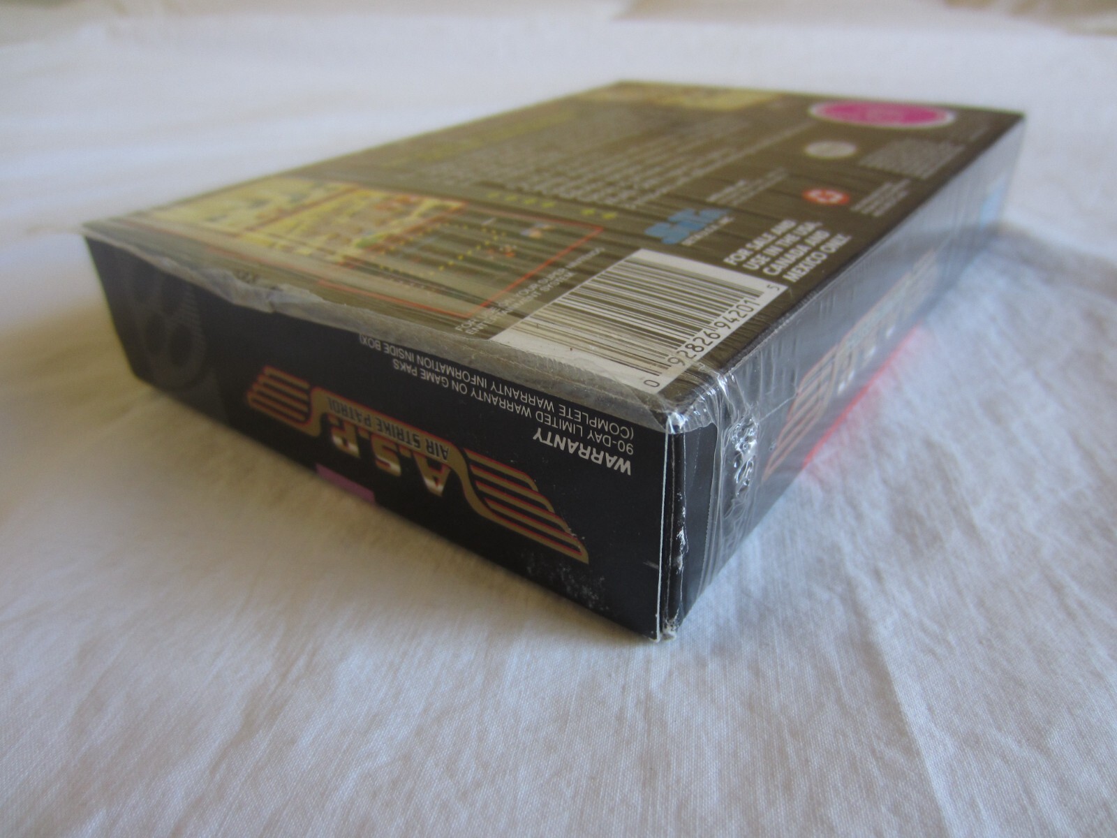 A.S.P. Air Strike Patrol (SNES) Super Nintendo CIB Complete + Poster 1995 SETA