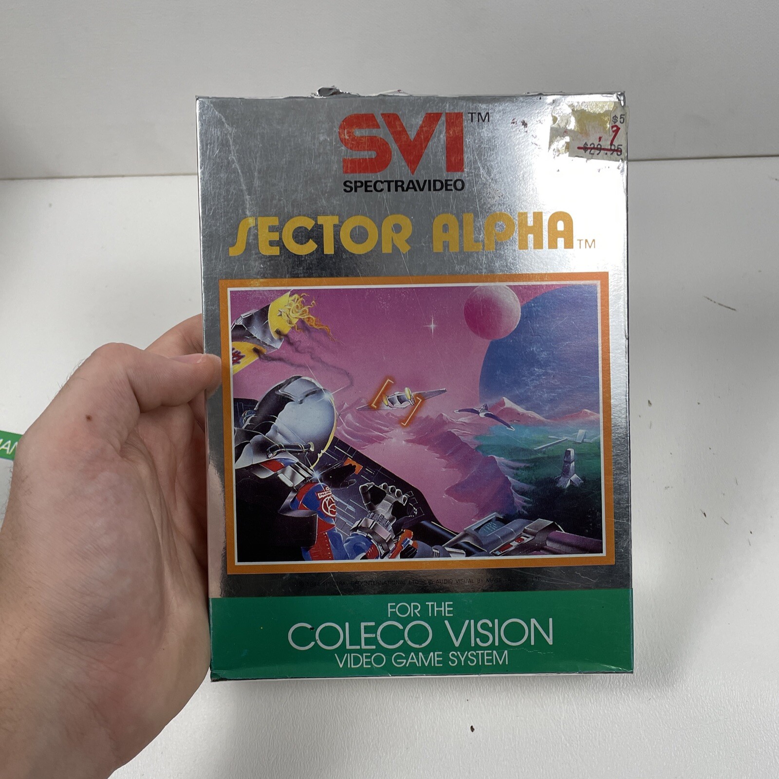 🔥Sector Alpha (Colecovision 1984) Complete In Box W Instructions CIB RARE🔥