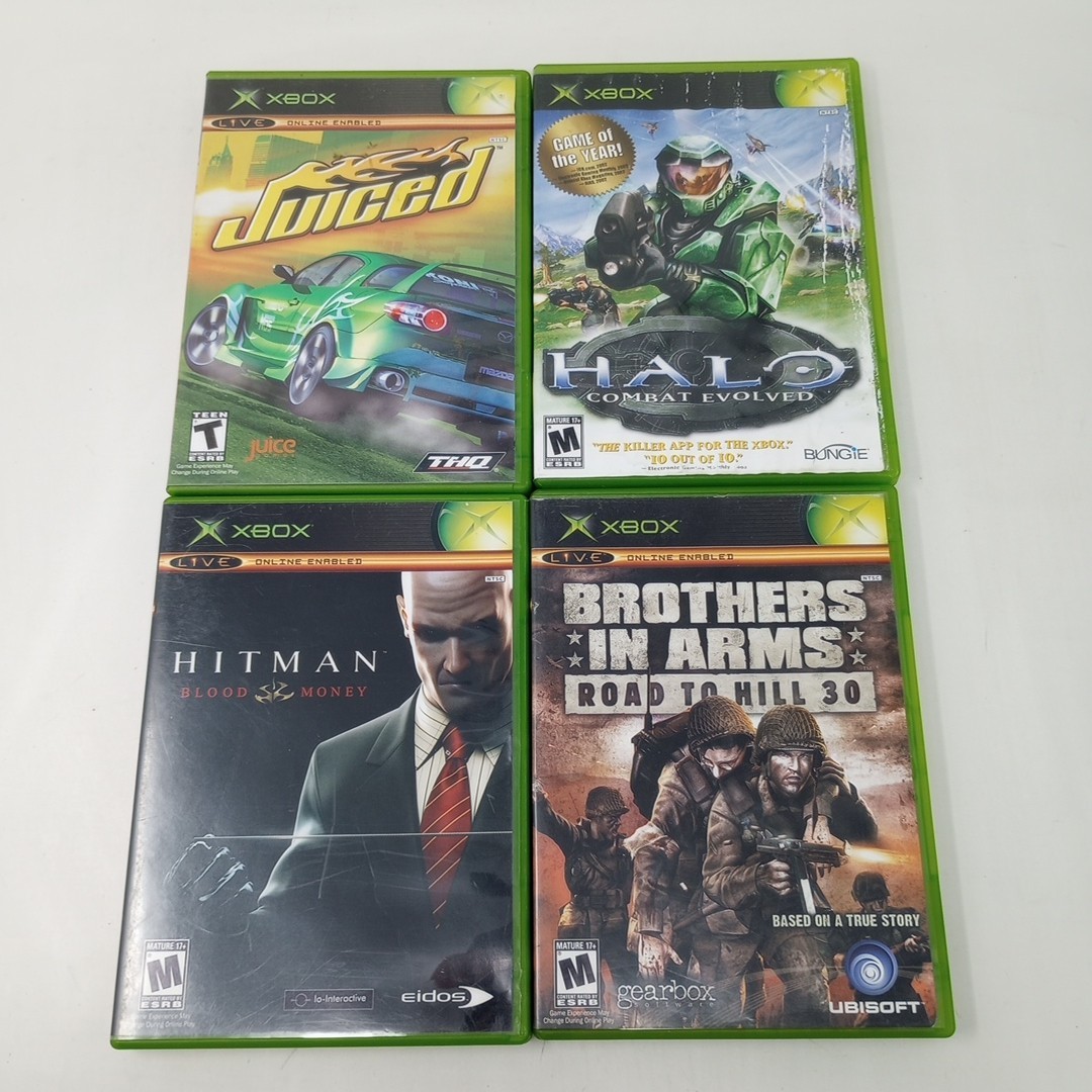 Lot Of 21 OG XBOX Games With Cases (UNTESTED) See Pics!