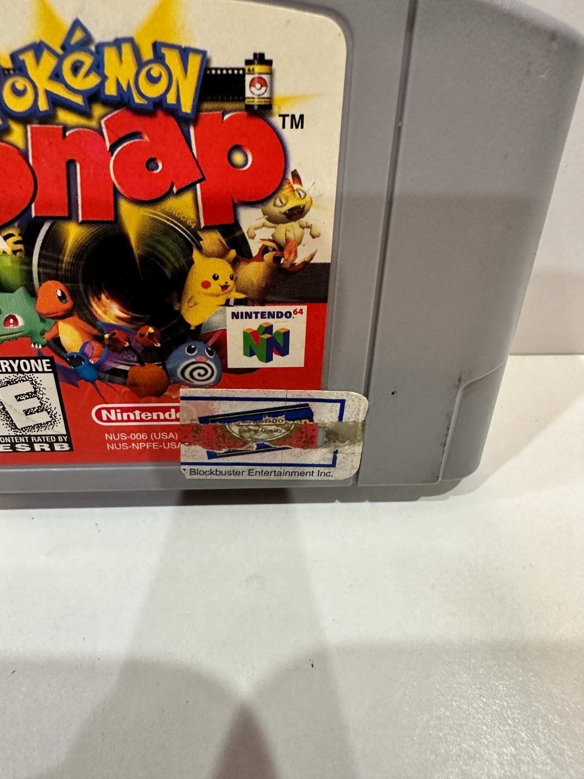 Pokémon Snap (Nintendo 64, 1999) Fully TESTED and Working Authentic Cart