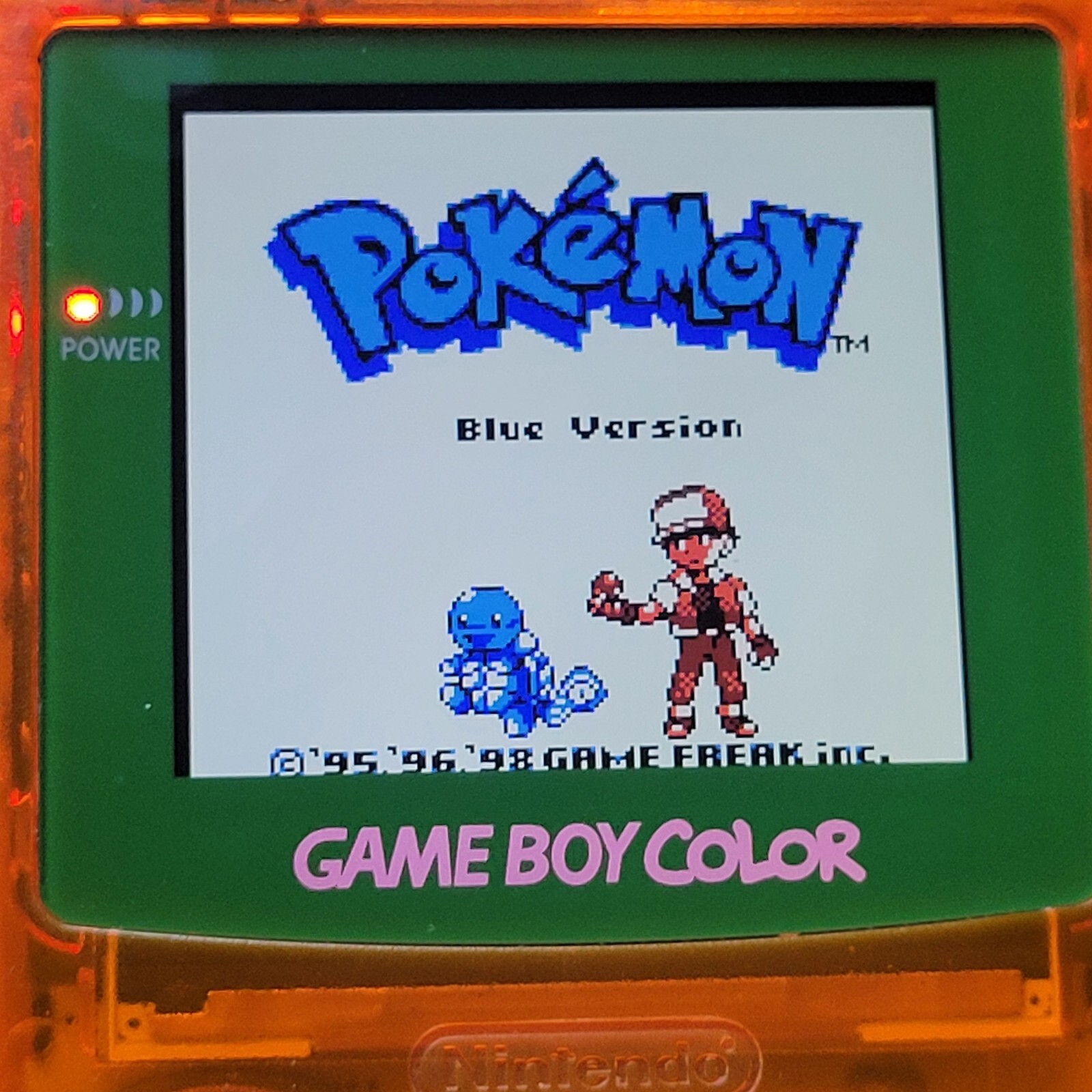 Game Boy Pokemon Blue Red Yellow Nintendo GB Original Lot 3 Games Authentic Save