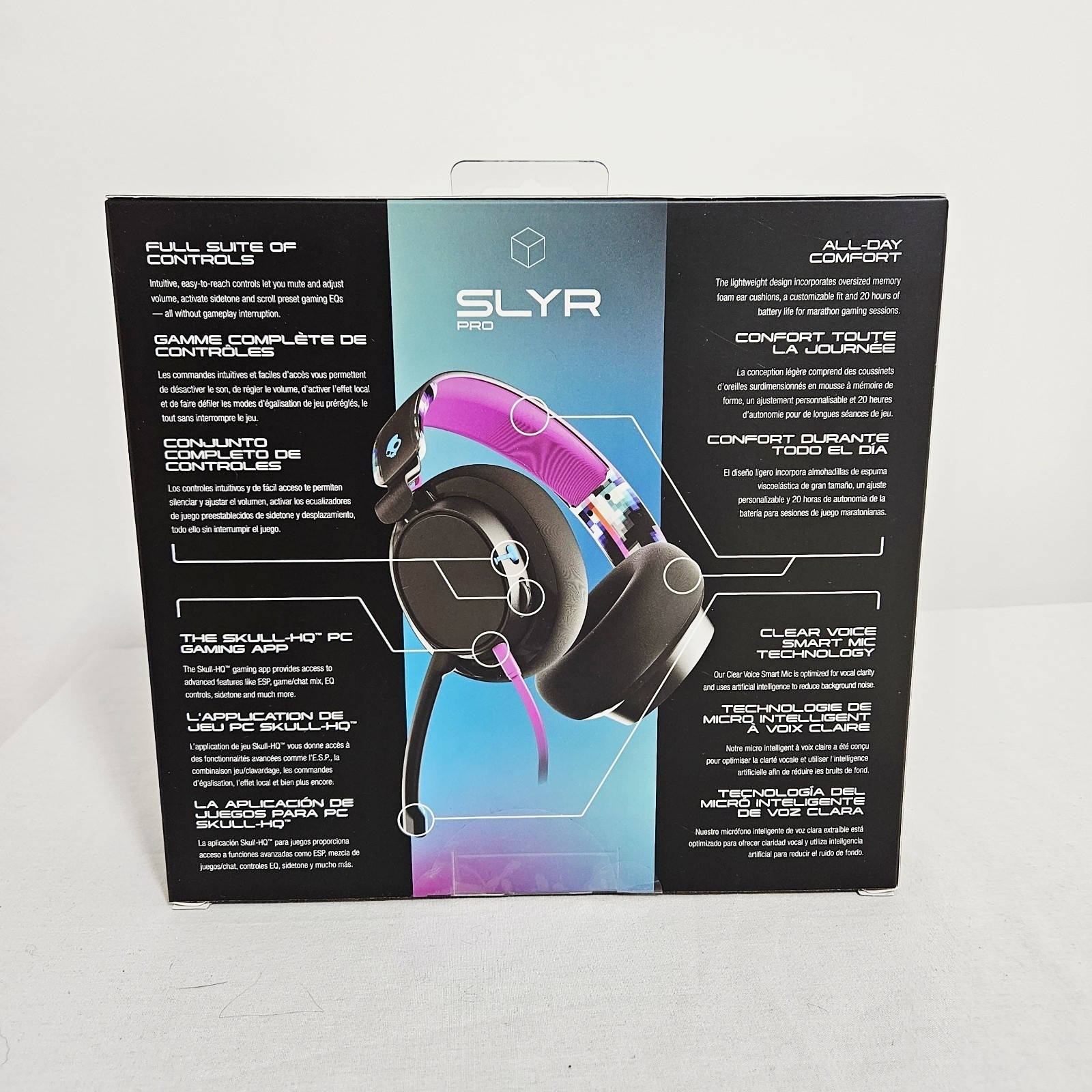 SKULLCANDY SLYR NIB Pro Wired Gaming Headset PC & Compatible w/ Xbox PS Switch