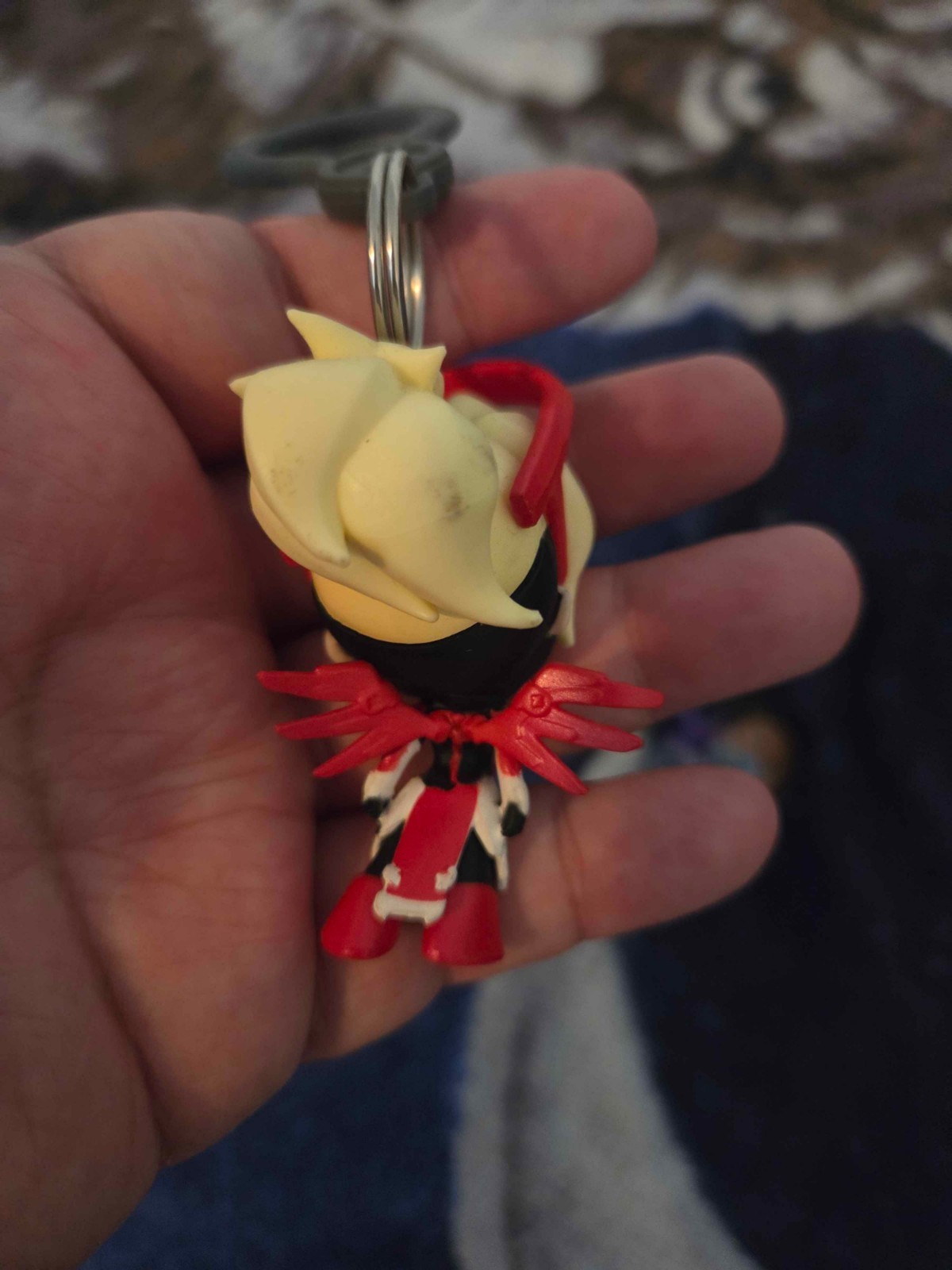 Blizzcon 2017 Exclusive Red Mercy Figure Backpack Clip + Sombra Figurine