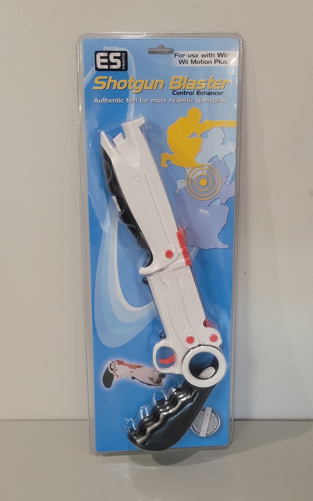 Wii Shotgun Controller Accessory Nintendo Wii Game Attachment 15″ SEALED NOS ✅️