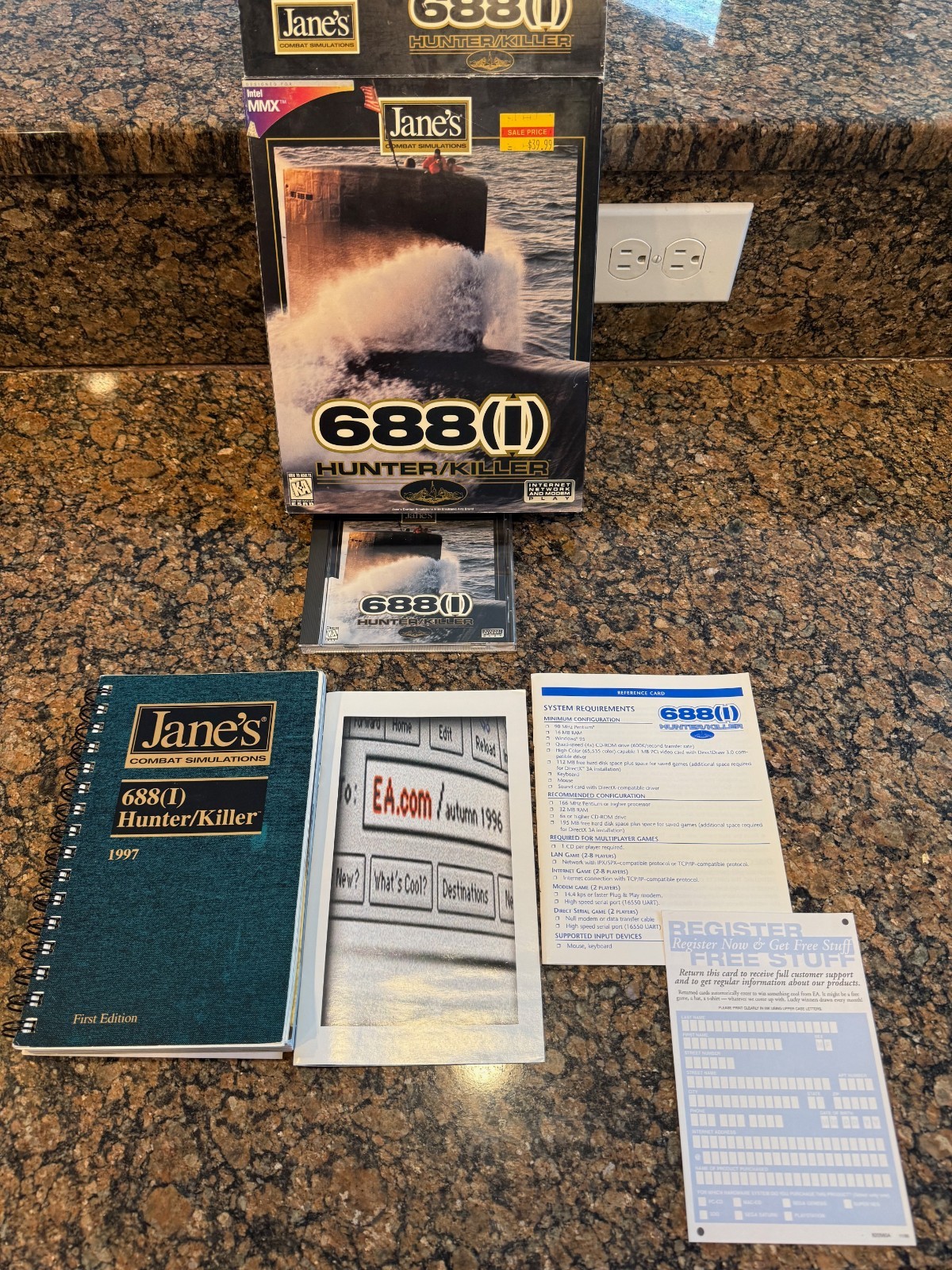 Jane’s Combat Simulations Collection (11 Big Box PC Games) Complete Manuals Maps