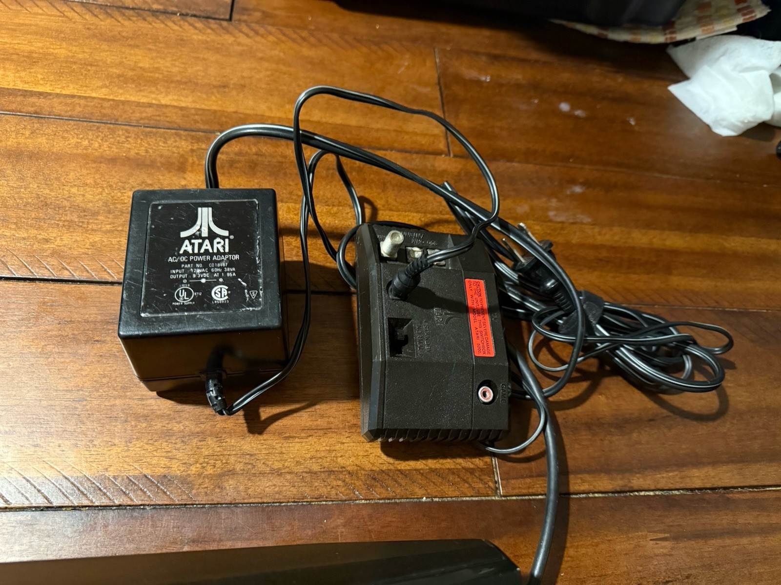 Atari 5200 Console Bundle w/ 2 Controllers, Power Adapters & 9 Games