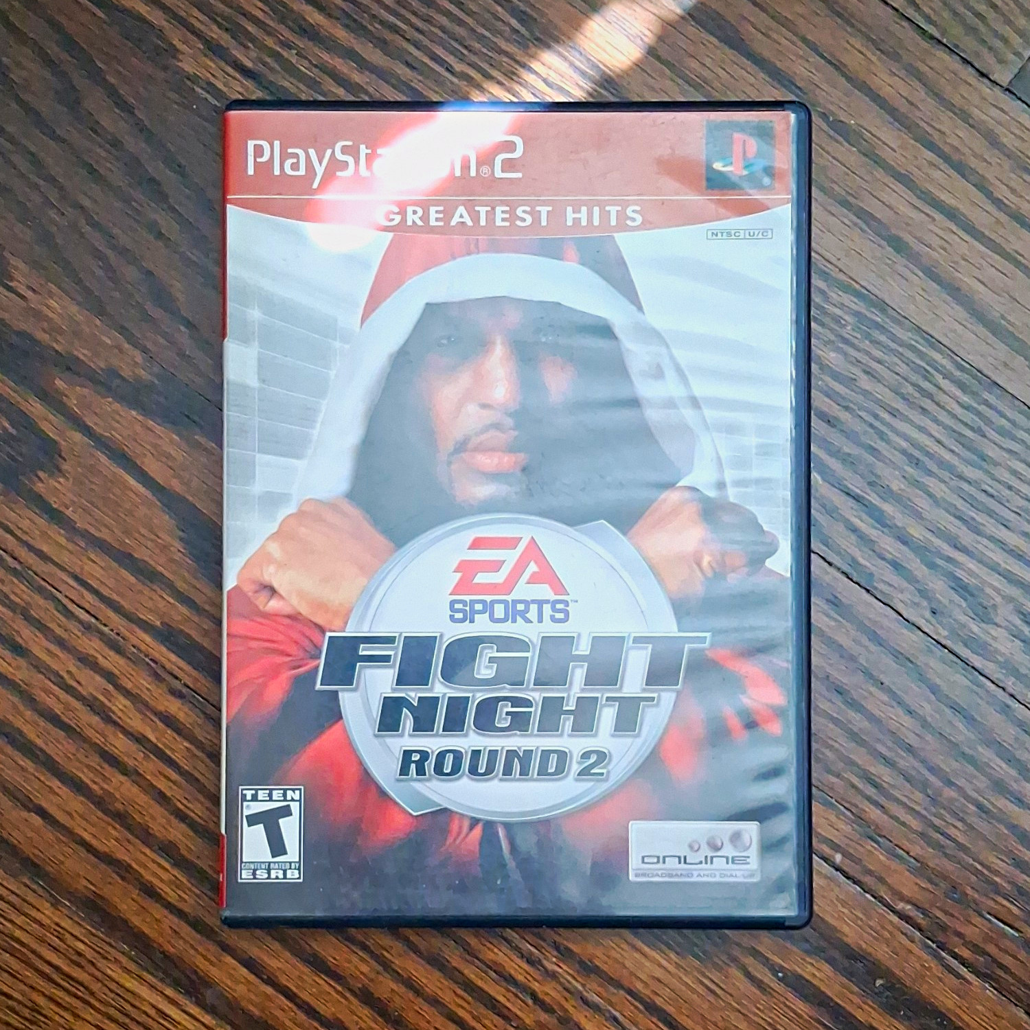EA Sports Fight Night Round 2 Greatest Hits PS2 NTSC-U/C T Boxing Disc & Case