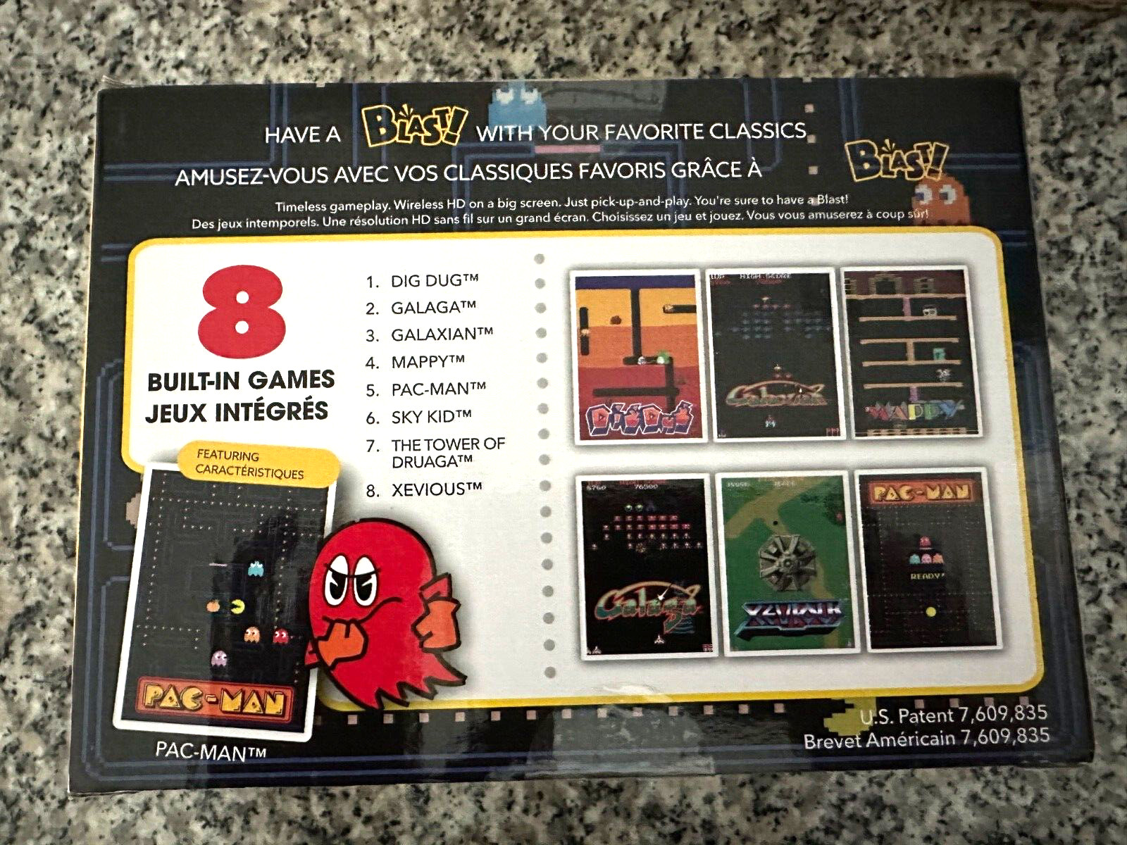 ATARI NAMCO Flashback Blast SEALED! AtGames HDMI 8 Games*Pac-Man*Dig Dug*Galaga 