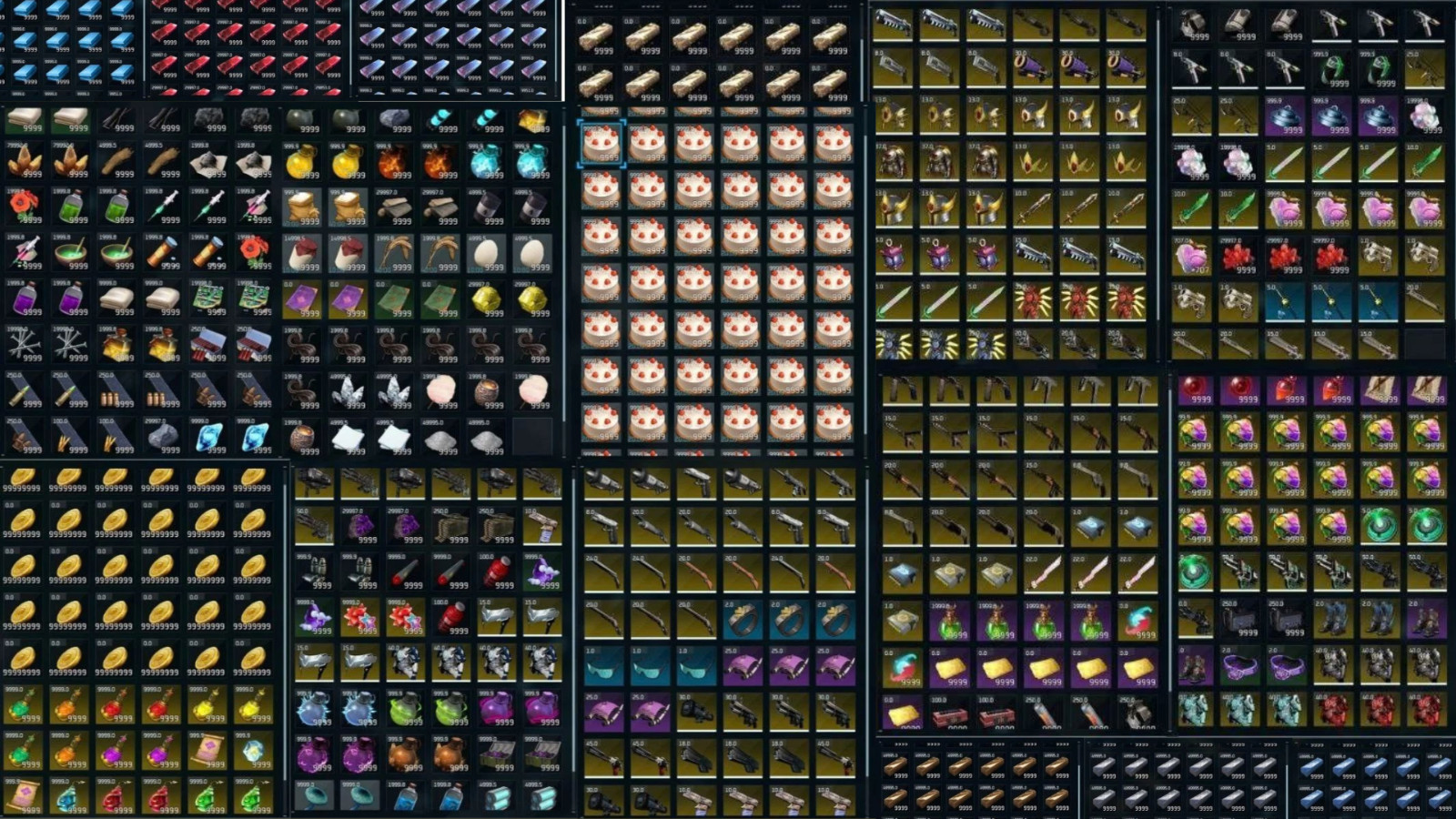 Palworld All items Collection ( PS5/PC/ Xbox)