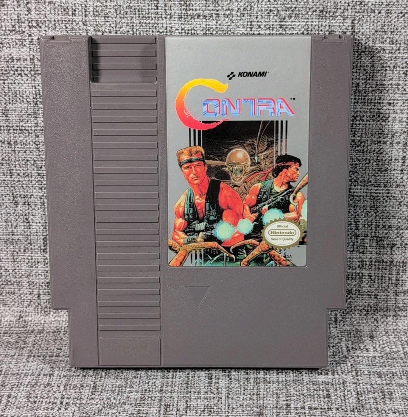 Contra (Nintendo NES, 1987) Tested Working