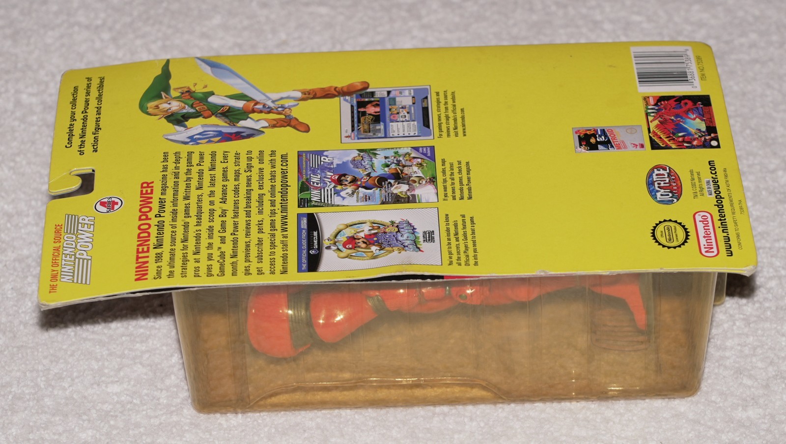 1 of 500 Joyride Studios Samus Aran, Nintendo Power, Brand New Factory Sealed!