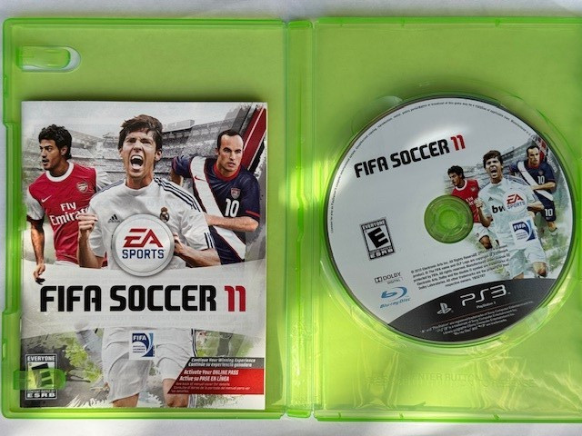FIFA Soccer 11 Sony PlayStation 3 PS3 Manual & Disk (Great condition)