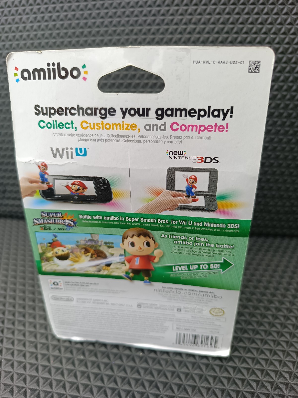 Nintendo amiibo Villager Collectible Figure – Super Smash Bros. NFC