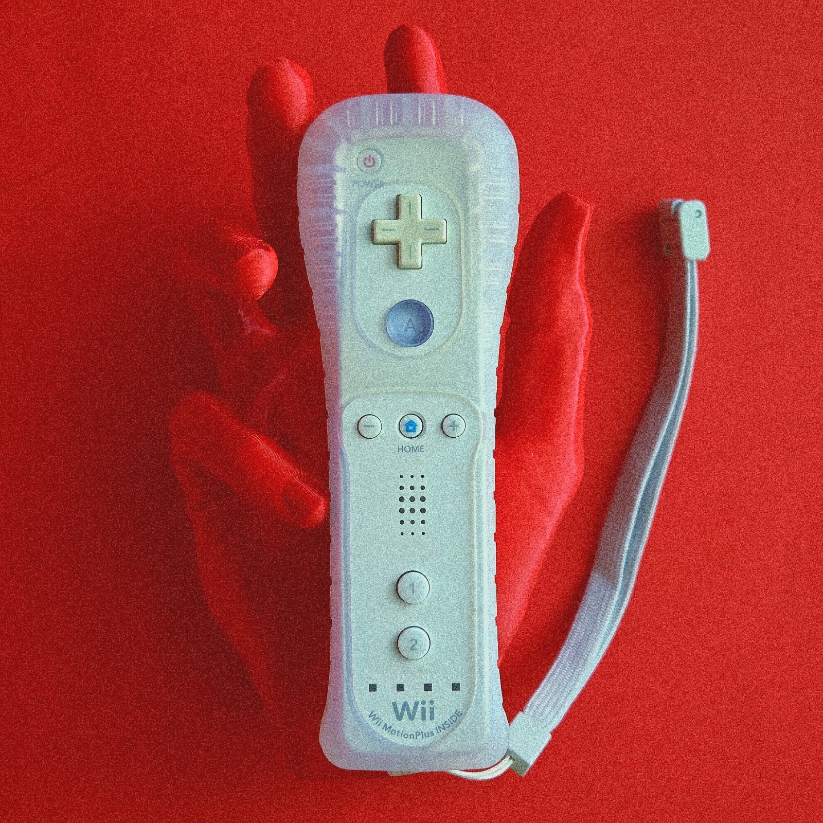 Official Wii Remote WHITE Nintendo Motion Plus 👾Sleeve Strap Wii U Controller
