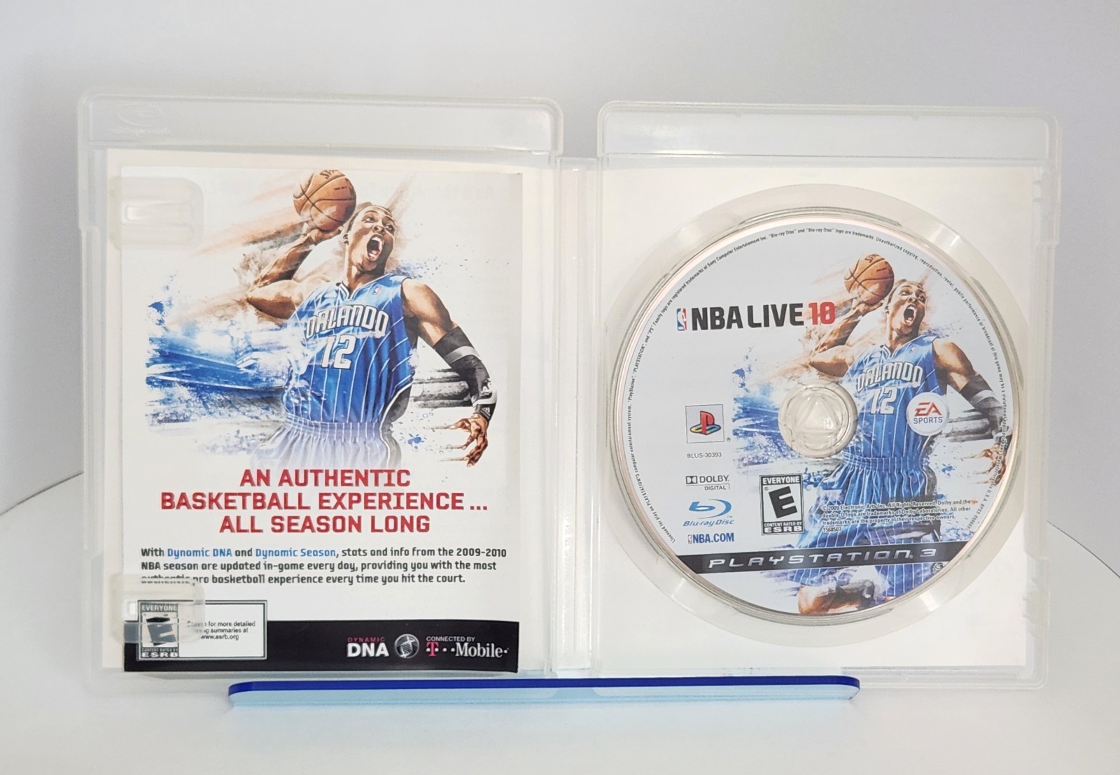 NBA Live 10 (Sony PlayStation 3, 2009) PS3 Game Tested Basketball Retro