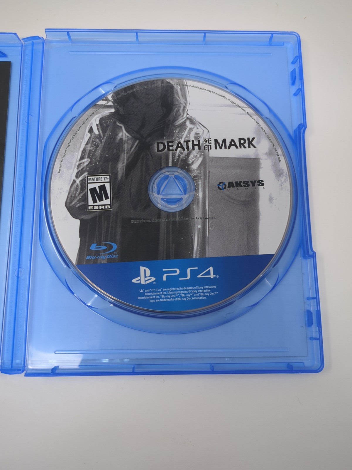 Death Mark (Sony PlayStation 4, 2018) Complete Tested CIB PS4 Aksys 2104098